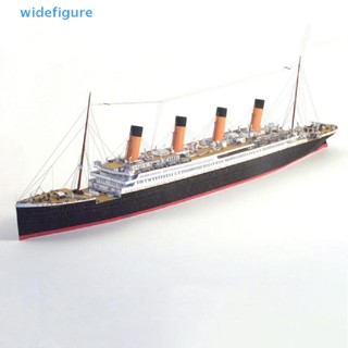 Widefigure โมเดลเรือไททานิค กระดาษ 3D 1:400 DIY ของเล่นสําหรับเด็ก