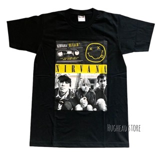 [S-5XL] NR144 เสื้อยืดวงร็อค NIRVANA เนวานา เสื้อวง เสื้อยืดเนวานา เสื้อวินเทจ