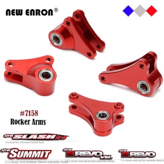 Rocker Arms Front Rear Progressive-2 Rate พร้อมแบริ่ง 7158 Alloy สำหรับรถบรรทุกสั้น RC Traxxas 1/16 E-Revo 1:16 Slash Summit