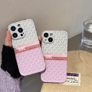 เคสโทรศัพท์มือถือ ลายการ์ตูนตัวอักษร MK แฟชั่น สําหรับ iPhone 14 12 13 11 Pro Max iPhone11