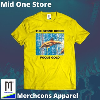 oversize T-shirt Mod145/kaos BAND THE STONE ROSES ป้ายแท็ก MERCHCONS ขนาดภายนอก / KAOS Music DISTRO S-5XL