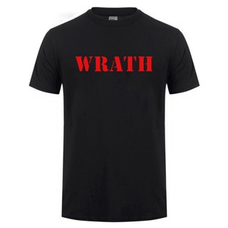 [S-5XL] เสื้อยืดโอเวอร์ไซส์เสื้อยืดแขนสั้น ผ้าฝ้าย พิมพ์ลายโลโก้ Wrath Natural Selection สําหรับผู้ชาย 2022S-4XL