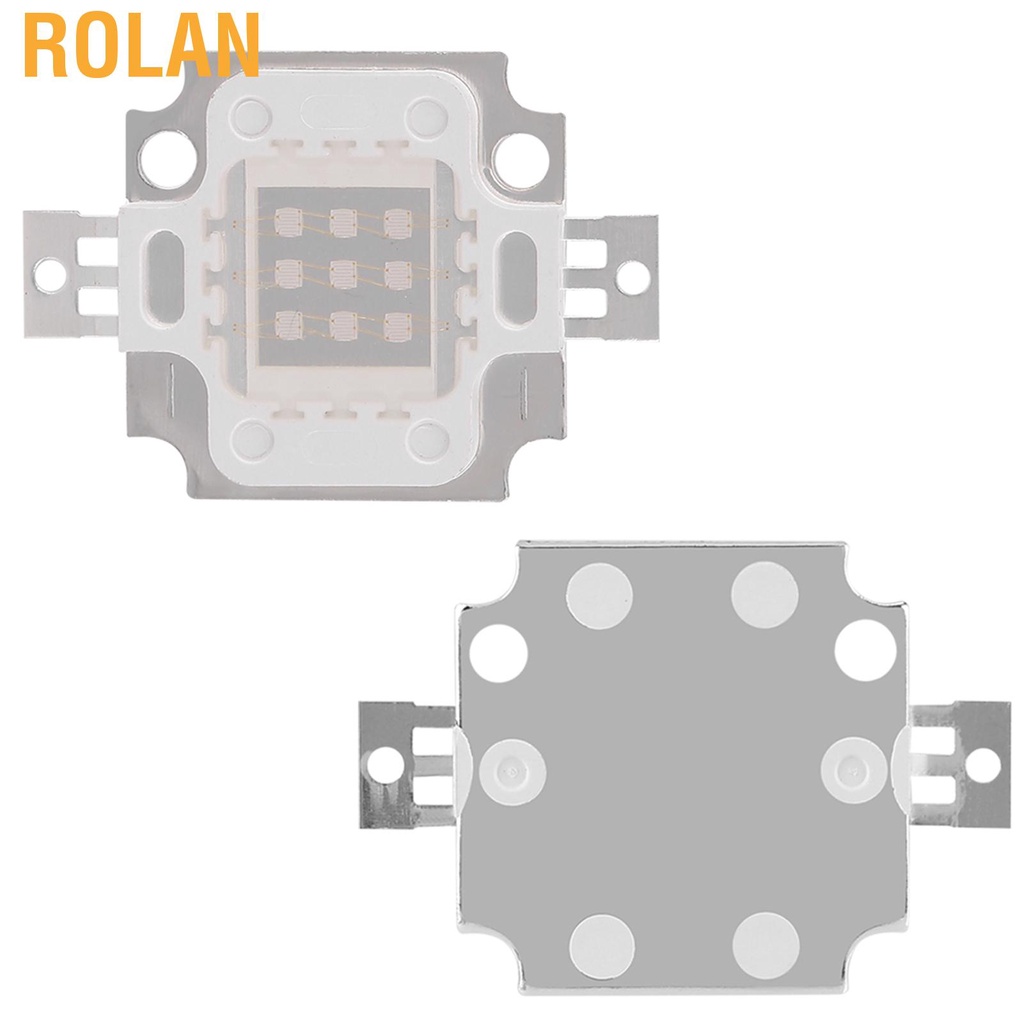 Rolan 395-400Nm UV สีม่วง LED ชิปรวม COB ลูกปัดโคมไฟแสงอัลตราไวโอเลต
