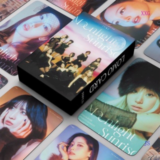 Xxg 55 ชิ้น / เซต การ์ดโลโม่ Kpop TWICE อัลบั้มใหม่ MOONLIGHT SUNRISE Momo โฟโต้การ์ด คุณภาพสูง K-pop TWICE โปสการ์ด