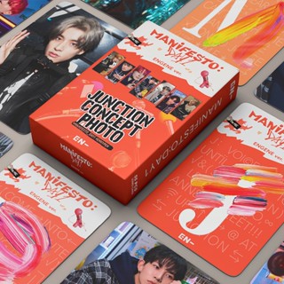 โปสการ์ดโลโม่ อัลบั้มรูปภาพ ENHYPEN MANIFESTO 55 ชิ้น ต่อกล่อง