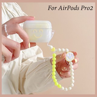 เคสหูฟัง เรืองแสง ลายหน้ายิ้ม ขนาดเล็ก สําหรับ AirPods Pro2 AirPods3 AirPods1 2 Generation 2022