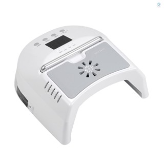 [ใหม่] โคมไฟเป่าเล็บ UV LED ไร้สาย 72W 3 ตัวจับเวลา สําหรับตกแต่งเล็บ