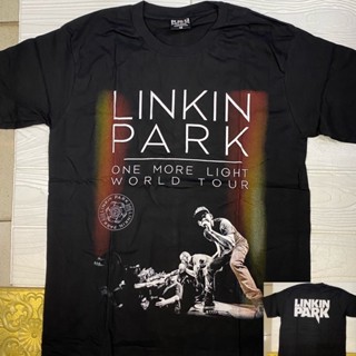 เสื้อยืดแขนสั้นL96 T shirt for men卐▪ Linkin Park One More Light Tour Band ShirtS-5XL