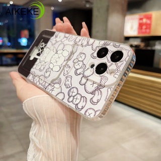 เคสโทรศัพท์มือถือ แบบนิ่ม ลาย Kaws พร้อมช่องใส่บัตร สําหรับ Infinix Zero X NEO Pro Infinix Zero 20 4G 5G