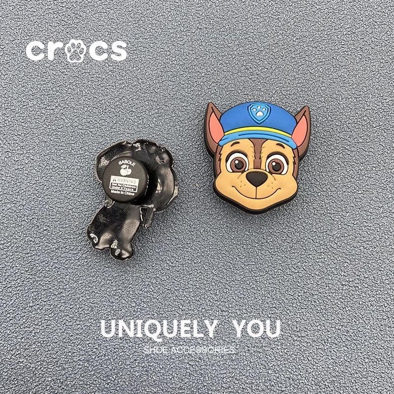 Crocs jibbitz charms PAW Patrol เข็มกลัด ลายการ์ตูนตัวละคร สําหรับตกแต่งเครื่องประดับ รองเท้า crocs