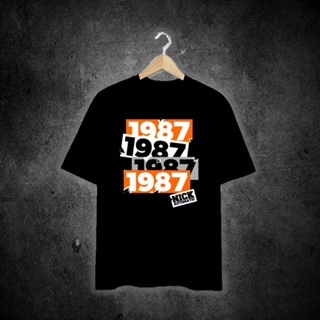 1987 NICK AUTOMATIC Printed t shirt unisex 100% cotton_03