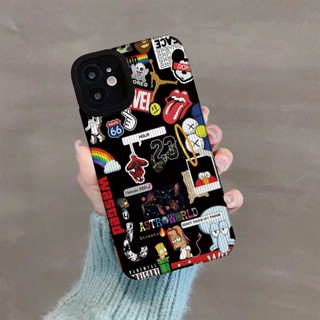 เคสโทรศัพท์มือถือ กันกระแทก ลายทาง สําหรับ IPhone Apple 14PRO 13MINI 12PROMAX 11PRO XS XR Xsmax 6SP 7P 8plus