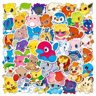 ❉ Q Baby Pokémon Series 02 สติกเกอร์ สําหรับติดตกแต่ง ❉ สติกเกอร์แฟชั่น Doodle DIY 50 ชิ้น/เซต