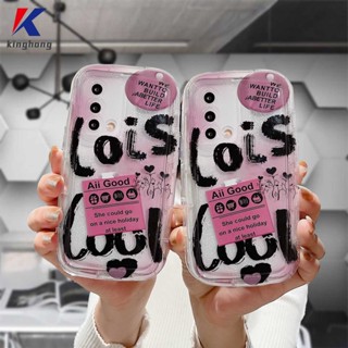 เคสโทรศัพท์ซิลิโคนสำหรับ OPPO A15 A54 A5S A77S A17 A17K A57 A3S A76 A96 A16 A95 A12S A1K A12E A16E A16K A54S A53S A16S A77 A57S A57E A11S Reno 7 7Z 8Z 5 4 6 8 5F 5K 4F 4 5 06 Lite A74 A15S A52 A11K A92 A35 A36 A11 A93 ตัวอักษรการ์ตูนลายถุงลมใส