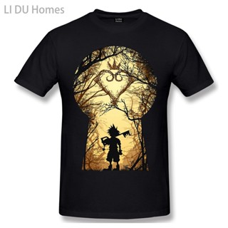 Lidu เสื้อยืดคอกลม แขนสั้น ผ้าฝ้าย 100% พิมพ์ลาย My Kingdom Final Fantasy คุณภาพสูง สําหรับคู่รักS-5XL