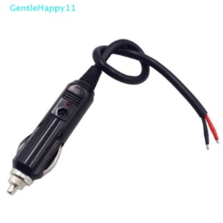 Gentlehappy อะแดปเตอร์ซ็อกเก็ตเชื่อมต่อ 12V-24V 10A ตัวผู้ สําหรับรถยนต์