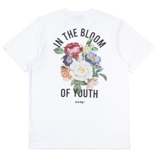 [100% Cotton]เสื้อยืดแขนสั้น ผ้าฝ้าย 100% พิมพ์ลายโลโก้ตัวอักษร Florus แฟชั่น Unisex