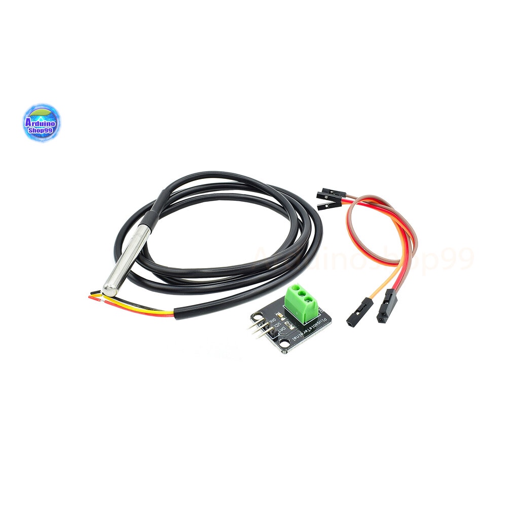DS18B20 Waterproof temperature sensor 1 เมตร