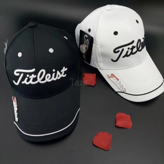 Titleist ใหม่ หมวกเบสบอล กันแดด ปิดปุ่ม อุปกรณ์เสริม สําหรับเล่นกีฬากอล์ฟ จัดส่งฟรี