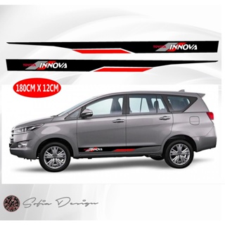 X2 สติกเกอร์ไวนิล ลาย Toyota Innova สําหรับติดตกแต่งร่างกาย