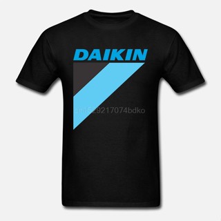 ใหม่เสื้อยืดผ้าฝ้ายพิมพ์ลาย DAIKIN สไตล์ย้อนยุคสําหรับผู้ชาย - S to 2XL