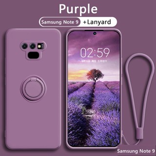 เคสโทรศัพท์ ซิลิโคนนิ่ม กันกระแทก พร้อมแหวนแม่เหล็ก สําหรับ Samsung Galaxy S23 Note 10 Plus 20 Ultra 9 Note9 S23Plus S23Ultra