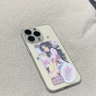 Japanese Two-Dimensional Animation Girl Phone Case For Iphone13 Phone Case 14 Apple 11 Silicone 12 Transparent XR Soft Case 678P