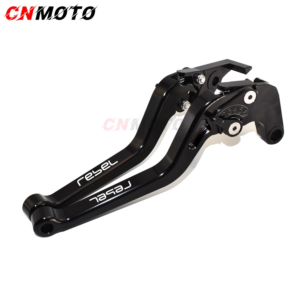 สําหรับ ฮอนด้า กบฏ 300 500 ซม.x300 ซม.x500 2017-2023 ดัดแปลงยาวขนาด180มิลลิเมตร ซีเอ็นซี อลูมิเนียมอัลลอยด์6-เวทีปรับเบรคคลัทช์คันโยก