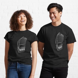 เสื้อยืดผ้าคอตตอน เสื้อไม่ต้องรีด เสื้อยืดผ้าหนา แขนสั้น ไม่ต้องรีด Air Accordion Musician Gift Idea Classic T-Shirt 82