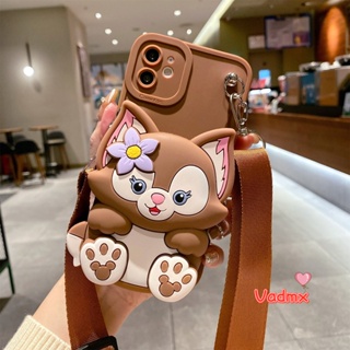 เคสโทรศัพท์มือถือ แบบนิ่ม ลายการ์ตูน Lina Bell พร้อมสายคล้องยาว สําหรับ Realme 9 Pro Pro+ 9i 8i 6 6s 6i 5 5i 5s A96 4G 5G