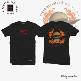 [S-5XL]#ถูกสุด Anime Shirt - ETQTCo. - One Piece - Luffy v6