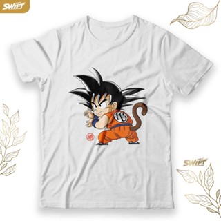 [S-5XL]เสื้อยืด พิมพ์ลายอนิเมะ Goku kamehameha dragon ball z BAJU DISTRO