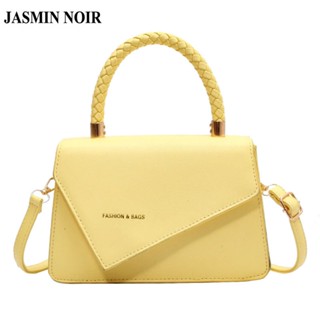 Jasmin NOIR กระเป๋าถือ กระเป๋าสะพายไหล่ หนัง PU มีตัวล็อก สําหรับสตรี