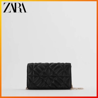 Zara กระเป๋าสะพายข้าง ผ้าห่ม