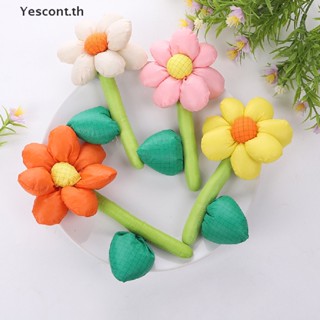 Yescont ผ้าฝ้าย ลายดอกทานตะวัน สําหรับตกแต่งกระเป๋าเดินทาง DIY 1 ชิ้น