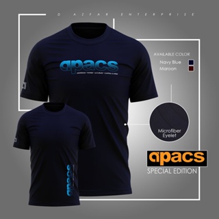 APACS V3 SPECIAL EDITION UNISEX MICROFIBER ROUNDNECK SHORT SLEEVE T-SHIRT BAJU LELAKI WANITA SPORT SHIRT_03