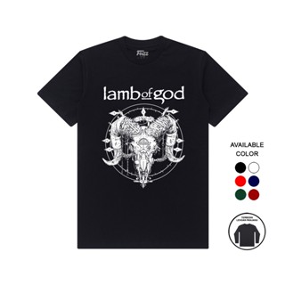 Kaos BAND METAL LAMB OF GOD เสื้อยืดลําลอง แขนสั้น พิมพ์ลายโลโก้ BAJU DISTO สําหรับผู้ชาย ผู้หญิง