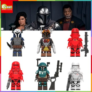 ฟิกเกอร์ Star Wars Sith Flamethrower Death Watch Stormtrooper Team Phalanx Aviator Bo-Katan ขนาดเล็ก