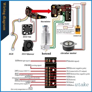 Utakee CW2 บอร์ดหัวรีดร้อน PCBs สําหรับ Voron2.4 Switchwire