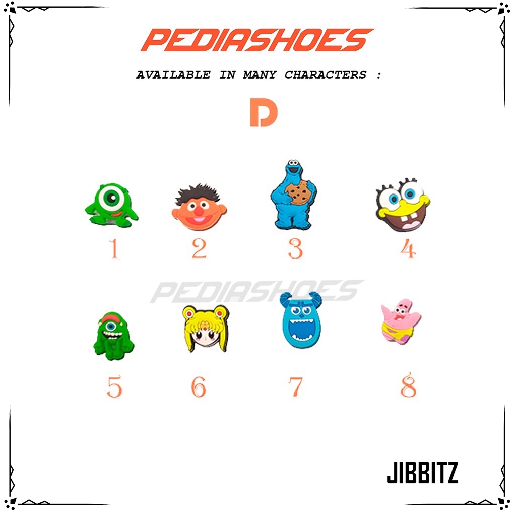 Jibbitz CROCS รองเท้าแตะ CROCS DECORATION อุปกรณ์น่ารัก รองเท้าแตะ CHIBTZ CHARM