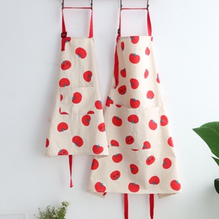 BBB Parent Child Apron Cartoon Cute Tomato Home Kitchenwear