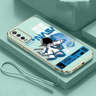 เคสโทรศัพท์มือถือ กันกระแทก กันรอยกล้อง ลายนักบินอวกาศ สําหรับ VIVO V2043 V2032 V2026 V2029 V2027 V2052 V2038 V2042 V2054 V2037 V2048 1935 1938 1901 1902 1904 1906