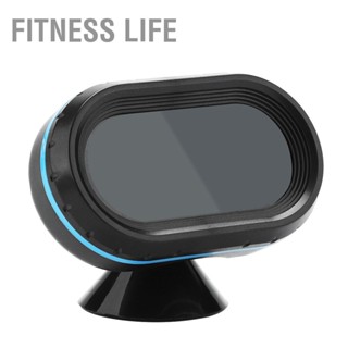 Fitness Life 12V LED แสดงผล รถ เครื่องวัดอุณหภูมิแบบดิจิตอล เครื่องวัดโวลต์มิเตอร์ นาฬิกาปลุก หน้าจอ