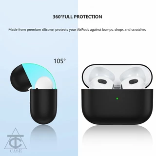 ยางซิลิโคนของเหลว Case for Apple Airpods 3 Gen รุ่นที่ 3 วัสดุที่เป็นมิตรกับสิ่งแวดล้อม เคส สำหรับ แอร์พอด