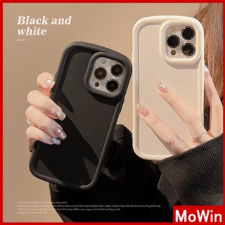 Mowin - เข้ากันได้สำหรับ เคสไอโฟน เคสไอโฟน11 เคส iphone 11 สำหรับ iPhone 14 Pro Max เคส iPhone ผิวด้านรู้สึกสีดำสีขาวถุงลมนิรภัยกันกระแทกป้องกันกล้องรูใหญ่เข้ากันได้กับ iPhone 13 Pro max 12 Pro Max 11 Pro Max xr xs max 7Plus 8