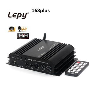 Lepy168plus เครื่องขยายเสียงซับวูฟเฟอร์ดิจิทัล Hi-Fi บลูทูธ ขนาดเล็ก สําหรับบ้าน รถยนต์