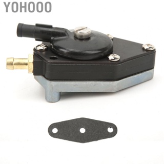 Yohooo Fuel Pump With Gasket 433387 Black Strong Strength Replacement for Johnson Evinrude 20hp 1985-1989