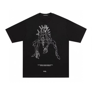 Undercover x EVA co-branded Evangelion 0, No. เสื้อยืดแขนสั้น คอกลม ผ้าฝ้าย พิมพ์ลาย No. 13 ทรงหลวม สําหรับผู้ชาย และผู้หญิง 2 ชิ้น