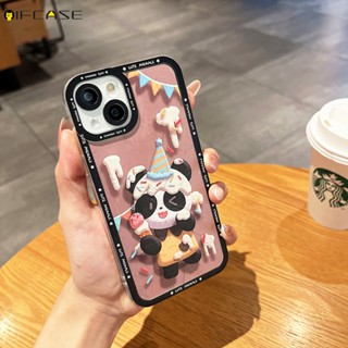 เคสโทรศัพท์มือถือแบบนิ่ม กันกระแทก ลายการ์ตูนหมีแพนด้า ไอศกรีม แกะ แพนด้า เพ้นท์สี สําหรับ Xiaomi 11T Mi 10T 9T Pro Poco X4 X3 Pro 5G NFC GT M3 C31