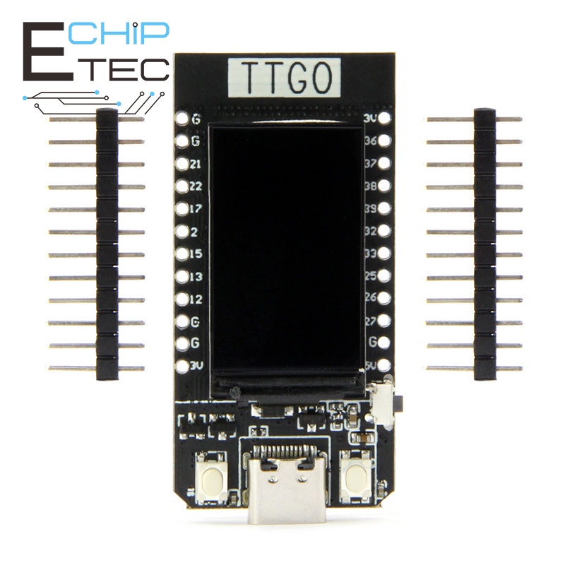 1 ชิ้น Type-c 1.14 นิ้ว TTGO T-Display ESP32 โมดูล WiFi